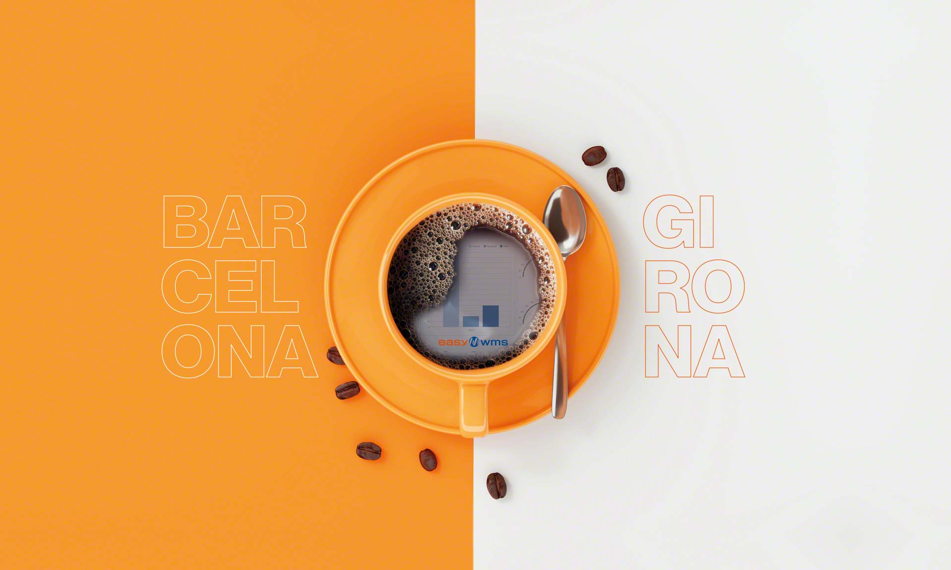 Ekspresy do kawy uznanej marki La Spaziale są składowane w nowym magazynie w Gironie