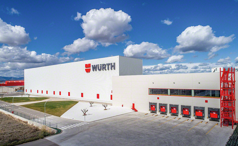 Magazyn automatyczny zbudowany „pod klucz” dla firmy Würth w La Rioja
